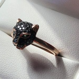 EFFY Panther Ring Appraisal Included Sz 7